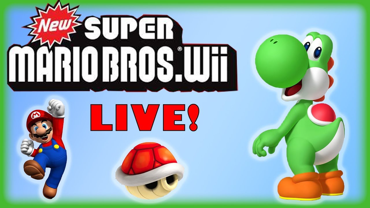 New Mario Bros Wii Lives