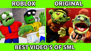 SML Movie vs SML ROBLOX: BEST SML VIDEOS ! Side by Side