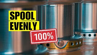 How to Spool 3 Reels (EVENLY) With 1000m of Line