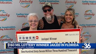 Kentucky lottery winner arrested in Florida