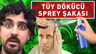 TÜY DÖKÜCÜ SPREY SIKMA ŞAKASI !