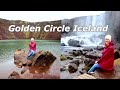 Golden circle tour  american girl in iceland