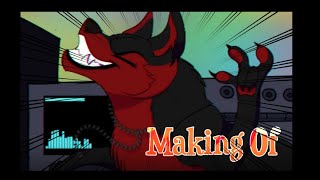 Making of Zab The Vibing Wolf Animation