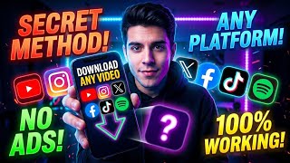 Download ANY Video or Audio in 1 Click 😳 (Secret App?) screenshot 1