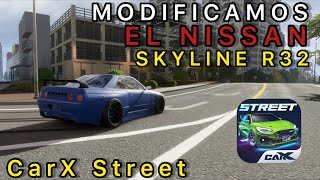 Modificamos El Nissan Skyline R32 Y Tiene La Mejor Condución De Todo CarX Street | Sistema ALL GRIP