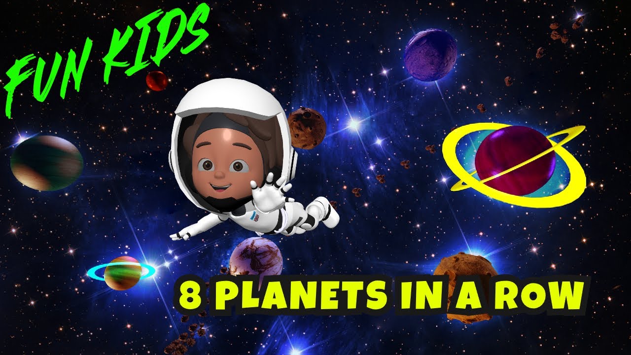 Eight Planets in a Row - Catchy Planet Song for Childre