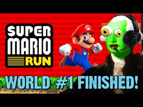 ZGW PLAYS - Super Mario Run iOS World #1