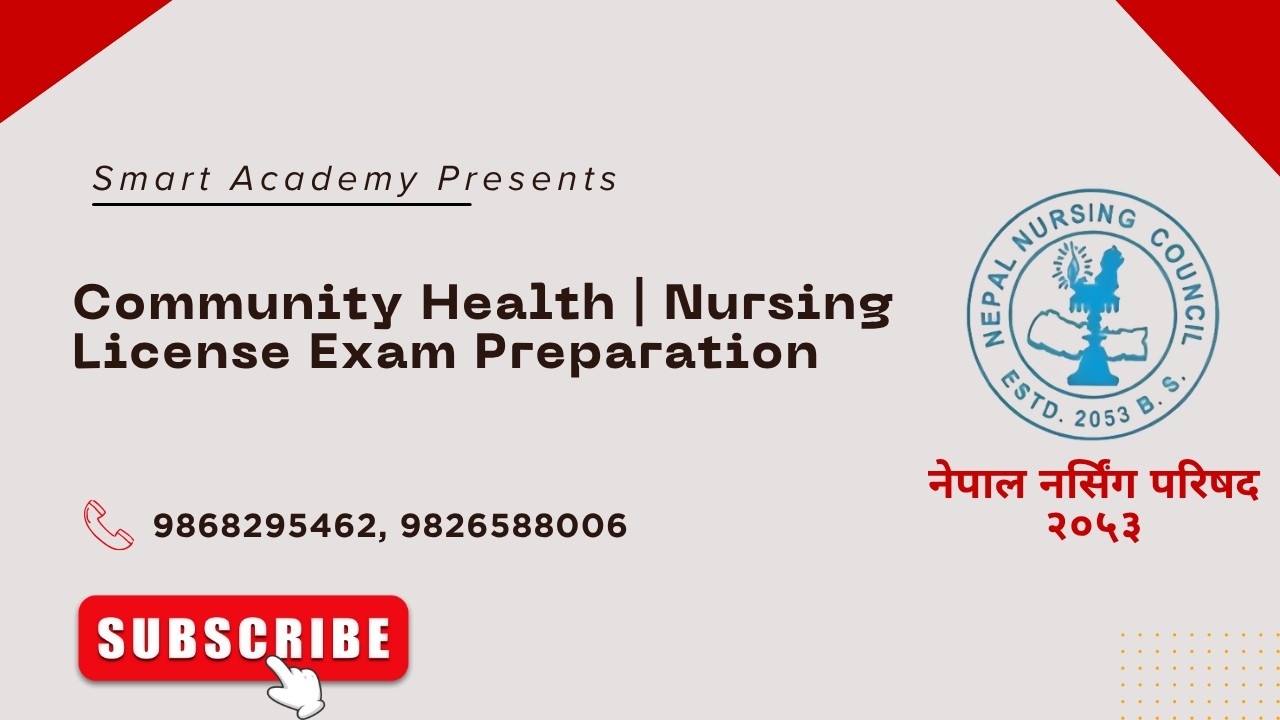 The ABSOLUTE EASIEST Way to Pass Community Health Nursing License Exam