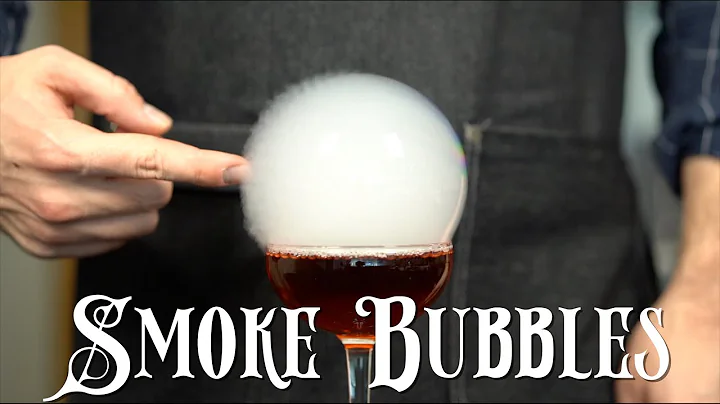 Create Mesmerizing Smoke Bubbles with Advanced Cocktail Techniques