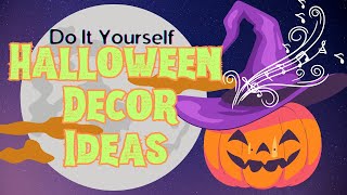 20 FUN Halloween DIY Decor Crafts Set To SPOOKY Beats (while I’m sick)