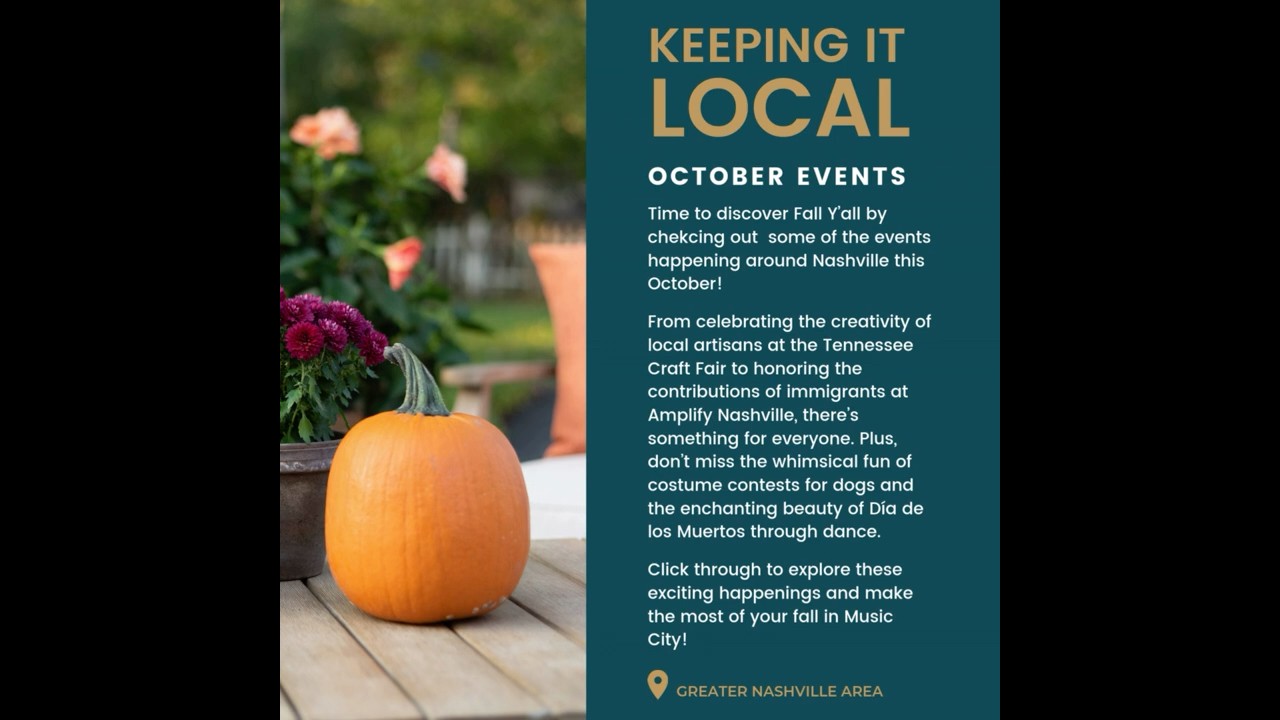 Nashville's Local Events October 2024