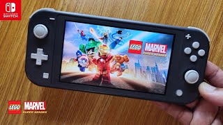 Lego Marvel Super Heroes Nintendo Switch Lite Gameplay screenshot 5