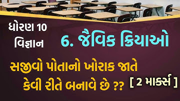 Std 10 science || Chap-6 || સજીવો પોતાનો ખોરાક કેવી રીતે બનાવે છે || Part-5 || KM EDUCATION