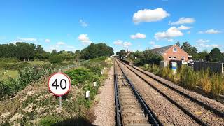 Drivers Eye View. Felixstowe Central Terminal - Ipswich S.S