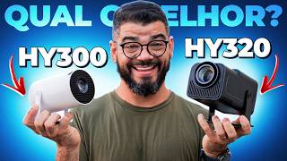 QUAL O MELHOR PROJETOR BARATO? HY300 vs HY320 - QUAL VALE MAIS?