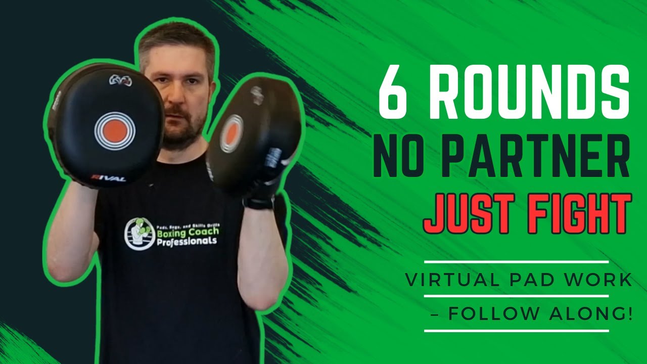 6 Rounds of Intense Virtual Boxing Pad Work | Follow Along Boxing Workout at Home
