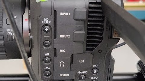 Canon C70 Timecode and Audio Overview.