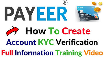 How To Create Registration Payeer Wallet Account KYC Verification How To Use Full Help Hindi Video