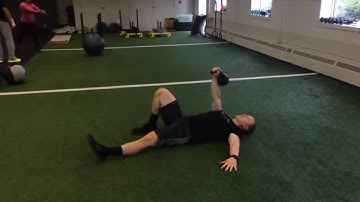 Turkish Get-Up to Elbow