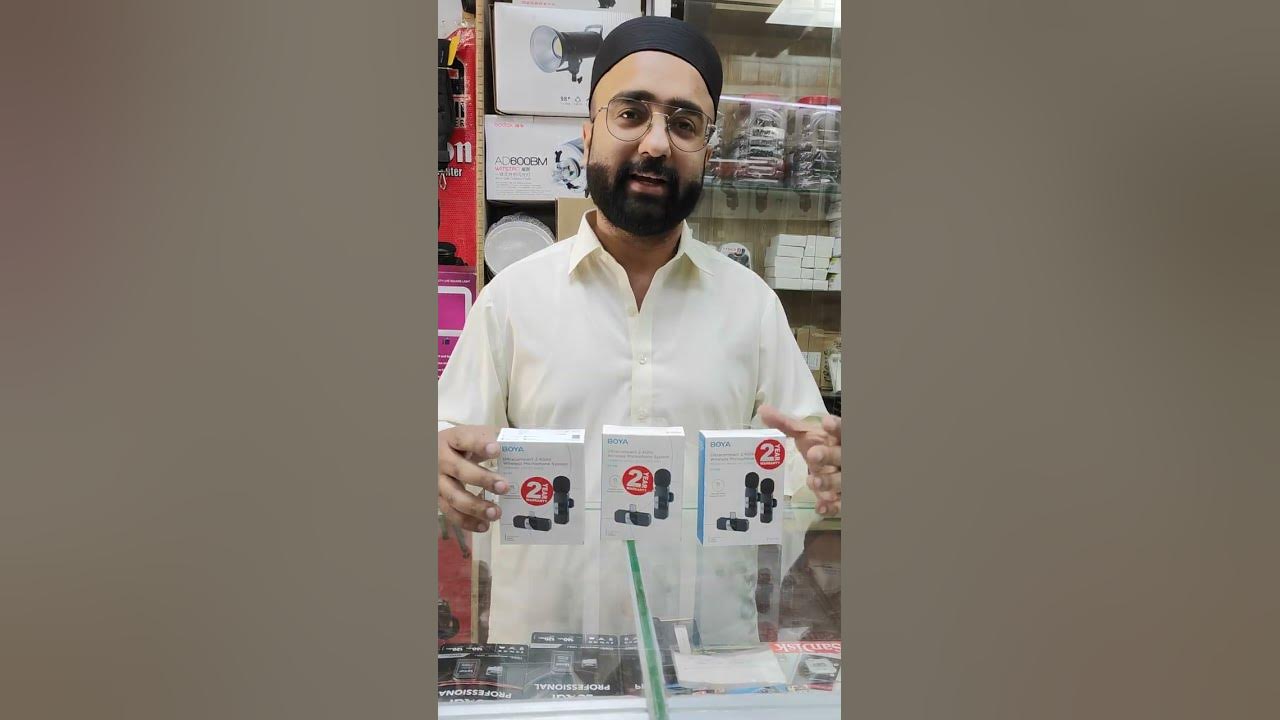 Boya Wireless Microphone For Mobile Karachi Camera Center Rawalpindi