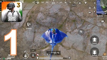 BGMI (PUBG) mobile - gameplay walkthrough | part 1 - new update 3.3 Ocean Odyssey (iOS, Android)