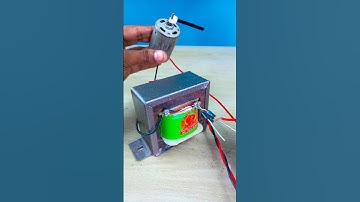 How Diodes Work to Reverse DC Motor Rotation! #electrical #homemade #tricks