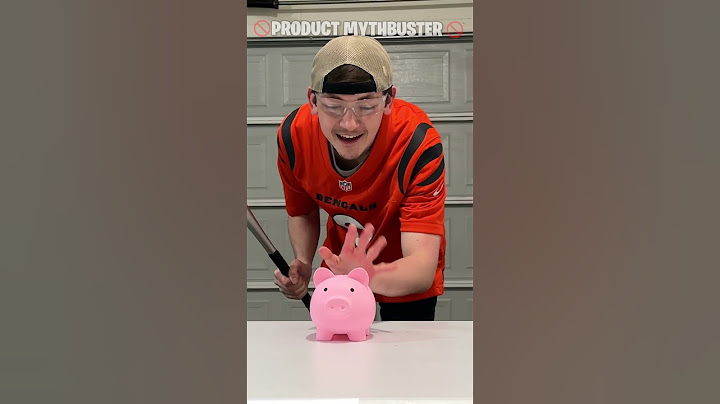 They claim you 100% cannot break this piggy bank...let's find out #shorts