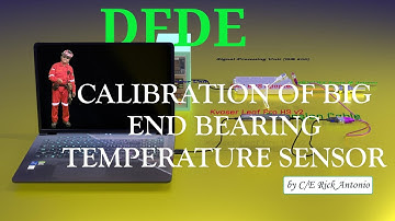 DFDE - Calibration of Big End Bearing Temperature Sensor