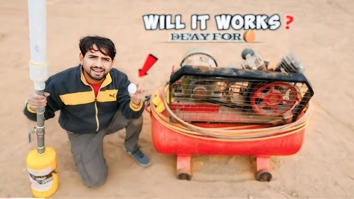 Trying Egg + Air Compressor - किया एक अंडा ईट को तोड़ सकता है? Reaction video