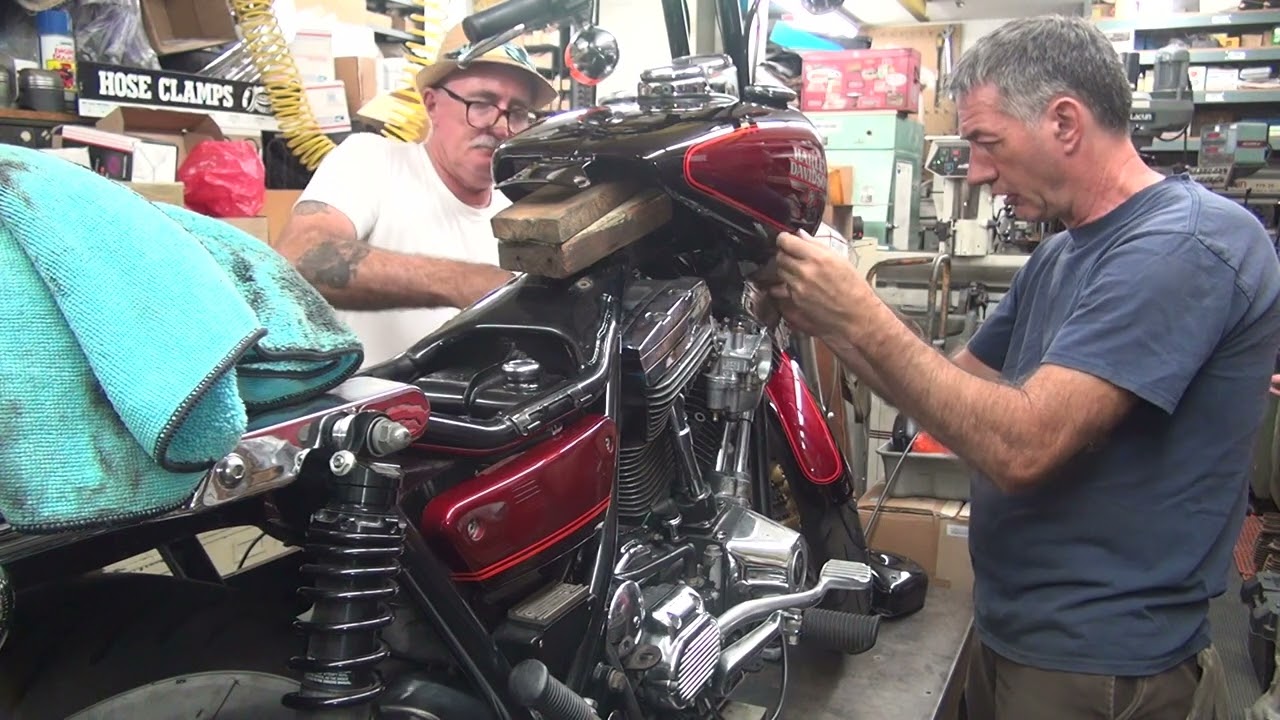 116 1988 fxr alternator clutch primary repair cam change ignition