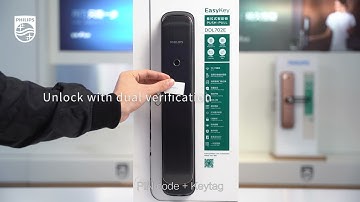 Philips Easykey DDL702E User instructions