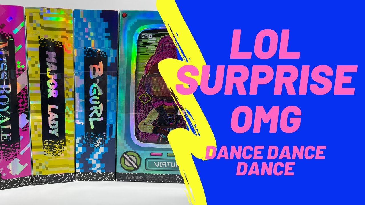 LOL Surprise OMG Dance Dance Dance Full Set Unboxing Toy Review | TadsToyReview