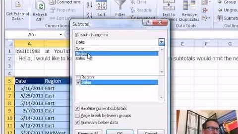 Mr Excel & excelisfun Trick 87: Positive Subtotals Only: PivotTable or SUMIFS