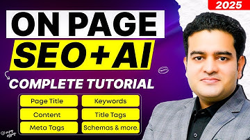 On Page SEO Full Course with AI 2025 | Become On Page SEO Expert | #onpageseo #seowithai #seo