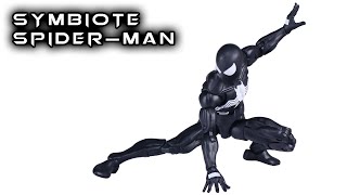 Marvel Legends SYMBIOTE SPIDER-MAN RETRO Black Suit Action Figure Review