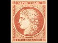 Prcieux pour les philatlistes du monde  le timbre 1 franc vermillon crs france