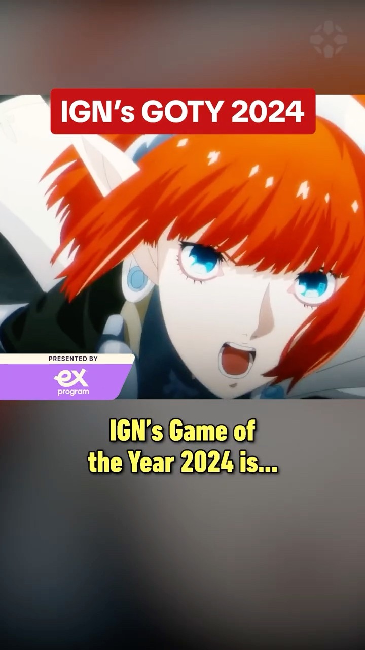 IGN's Game of the Year 2024 is Metaphor: ReFantazio! Presented by @exprogram  #ign #goty #gaming