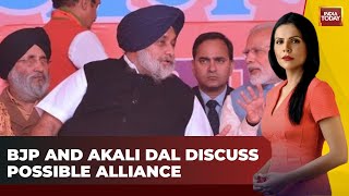 BJP and Akali Dal Mull Alliance in Punjab | Cong Hits Out At Akali Dal-BJP Talks | India Today News