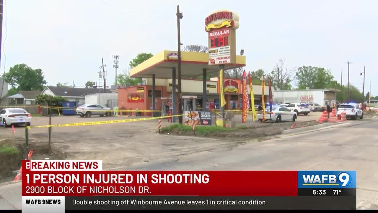 1 person in critical condition after shooting off Nicholson Drive - YouTube