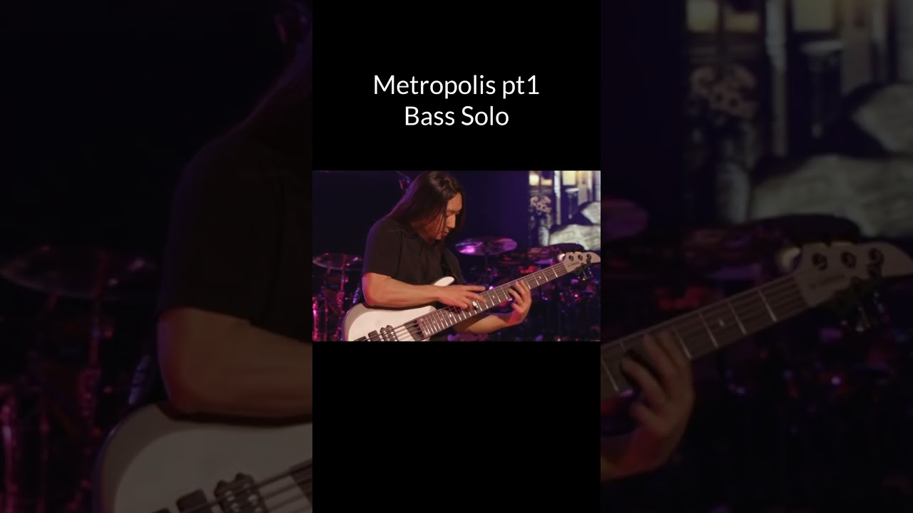 Dream Theater Bass solo #progressivemetal #bass #johnmyung - YouTube