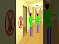 GIRL BALDI'S BASICS is not welcome #shorts