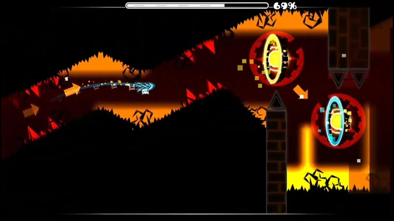 Sakupen hell showcase geometry dash 2 11 youtube