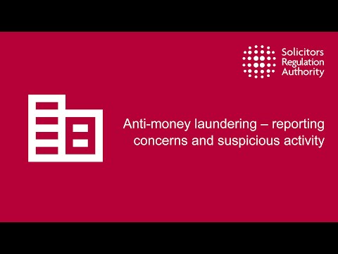 Anti-money laundering – reporting concerns u0026 suspicious activity