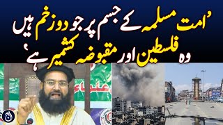 Lahore: News conference of Chairman Pakistan Ulema Council Hafiz Tahir Ashrafi - Aaj News