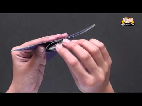 Origami - Learn to make a Pencil Holder - Origami in Gujarati