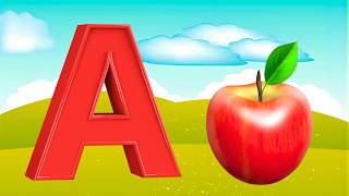 ABC Phonics Song - Toddler Learning Video Songs , A for Apple , Nursery Rhymes , Alphabet song
