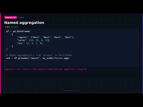 pandas groupby: split, aggregate, and name the columns