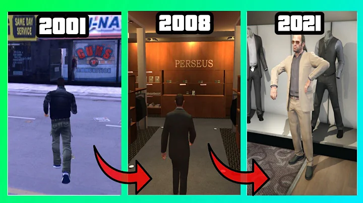 EVOLUTION of Shops Logic In Gta Games