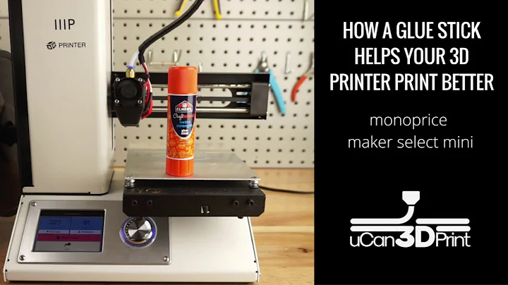 How a Glue Stick helps your 3d printer print better
