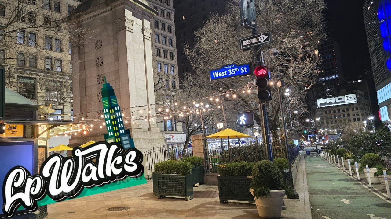 LPWalks Live Late Night Walk New York City 🗽(January 16, 2026)